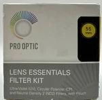 Prooptic 55MM Lens Essentials Filter #PRO-FL-55-KIT (uv, Cpl 2ND2 & Case). Fixed Price $14.50.