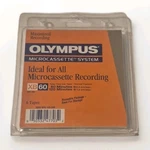 Olympus Microcassette Tapes XB60 Pack MC-60. Fixed Price $17.46.