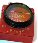 Leica Firad A36 Graduated Filter Yellow For 3.5-5-9-10.5 And 13.5CM Lens. Fixed Price $128.41.