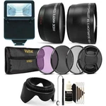 58MM Lens Filter Accessory Kit + Slave Flash For Canon Eos 750D 760D 650D 600D. Fixed Price $42.99.
