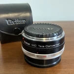 Vivitar Mc Tele Converter 2X-7 For Konica Mount With Caps & Case. Fixed Price $9.99.