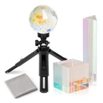 Meking 3PCS Photography Crystal Prism With Mini Tripod, Camera Coating Style. Fixed Price $58.86.