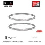 Thypoch Zero Reflex Clear Uv Filter 62MM Lens Protector Multi-coated SILVER-2PCS. Fixed Price $129.99.
