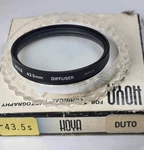 Hoya Duto Diffusion Diffuser Glass Lens Filter Japan Soft Focus. Fixed Price $14.99.
