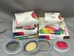 Mostly Yellow/orange Tiffen Rolev Hoya Camera Filters Sold Individually Var Size. Fixed Price $39.99.
