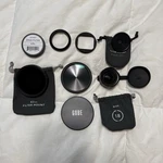 Moment 18MM Wide Lens + 37MM & 62MM Uv/cpl Filters. Fixed Price $80.00.