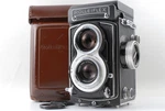 White Face Near Mint Rolleiflex Film Camera Body W/tessar 75MM. Fixed Price $899.99.