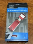 Vivitar Accessories Sd/sdhc Card Reader/writer Red. Fixed Price $9.99.