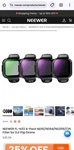 Neewer Filter Set Compatible With Dji Flip Drone 4-PACK (brand New). Fixed Price $35.00.
