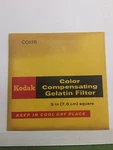 Kodak CC05R Color Compensating Filter, X 75MM, Gelatin Wratten Nos. Fixed Price $9.99.