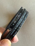Heliopan Nr 107 105MM Rotating Filter Holder, With 77MM And 82MM Mounting Rings. Fixed Price $125.00.