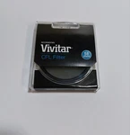 Vivitar 58MM Circular Polarizing Cpl Camera Lens Filter Screw-in. Fixed Price $9.99.