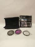 Vivitar Multi Coated Series 1 Filter Kit Uv Prot, Cpl Polarized, Fld Florescent. Fixed Price $16.45.