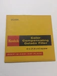 CC20M .75MM Square Kodak Wratten 3" Gelatin Filter. Fixed Price $9.99.