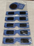 Solar Eclipse Glasses Kesseph Blue 2 Smart Phone Photo Filter Ce Iso 10PKG Nip. Fixed Price $6.00.