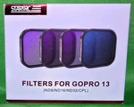 Startrc 4 Pk Filters Compatible W/ Gopro 13, ND8/ND16/ND32/CPL, Factory Sealed. Fixed Price $21.99.