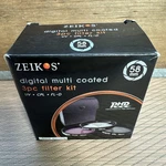 Zeikos (uv, Cpl, Fld) Multi-coated Glass Filter Kit, 58MM 3PC. Fixed Price $9.99.