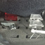 Vtg Polaroid Special Effects Creative Filter Set Padded Case P102, P105, P106 &. Fixed Price $20.00.
