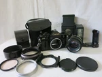 Canon A1 Slr Film Camera 50MM 1:1.4 Lens Motor Drive Flash Units Protector. Fixed Price $474.99.