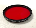 Hoya 55MM (25A) Red Filter - Japan. Fixed Price $12.00.