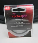 Rocketfish RF-UVF55 55MM Camera Lens Filter. Fixed Price $8.46.