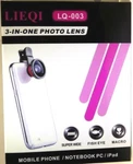 Universal 3 In 1 Fisheye Lens + Macro 0.4X Super Wide Angle Clip Cell Phone. Fixed Price $8.96.