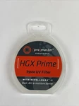 Promaster #6662 Hgx Prime Uv Filter 39MM W/repellamax New In Box. Fixed Price $16.00.