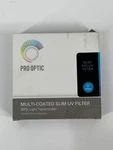 Prooptic 37MM Multi Coated Uv Ultra Violet Slim Filter. Fixed Price $9.49.