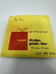 Kodak Wratten 96 Nd 0.10 Gelatin Filter 75MM X 3" Read. Fixed Price $33.99.
