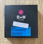 B+w 62MM Basic Ir Black 093 Glass Filter, Infra Red 830. Fixed Price $64.98.