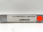 Schneider 4X4" Graduated Gold 2 Water White Glass Filter - Hard Edge. Fixed Price $150.00.