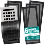 Floor Vent Covers Magnetic - 6 Pack Air Filters Mesh Screen Dust .... Fixed Price $32.03.