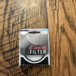 *genuine* Canon 7-5201-1 52MM Uv Haze Filter For Cameras And Camcorders. Fixed Price $10.00.