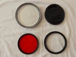 B60-62MM Ring W/ Hoya Red Filters (25A) For Hasselblad Cf 80MM/2.8. Fixed Price $39.95.