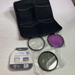 Vivitar Series 77MM Filter Set With Pouch 0721011 4 Lens. Fixed Price $16.75.