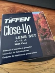 New Tiffen 52MM Close-up Lens Set +1, +2, And +4 Diopters. Fixed Price $21.00.
