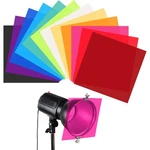 Gel Filter Colored Transparent Correction Lighting 12 Pcs X Colorful. Fixed Price $27.70.