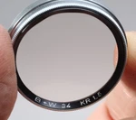 B+w Schneider Kr 1.5 34MM Slip On Skylight Filter Clear Glass. Fixed Price $25.00.