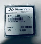 Newport FSQ-U340 Optic Density Filter Glass 2" Square. Fixed Price $99.00.