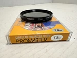 Promaster 72MM Cir-pl Filter Japan. Fixed Price $8.99.