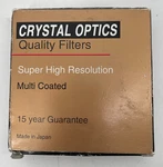 Crystal Optics Quality Filter Super High Resolution Multi Coated Japan Cpl 62. Fixed Price $9.99.