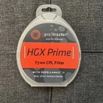 Promaster 77MM Circular Polarizer Hgx Prime Filter. Fixed Price $125.00.