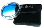 62MM Graduated Blue Color Lens Coated Glass Filter Screw-in Half Clear. Fixed Price $14.99.