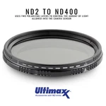 Ultimaxx Variable Neutral Density Twisting Multi-coated Filter ND2-ND400. Fixed Price $19.21.