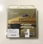 Promaster Digital Hgx 77MM Circular Polarizing Filter. Fixed Price $22.99.