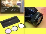 Vivitar Filter Kit Cpl+uv+fld For Kodak AZ528 Circular Daylight Ultra-violet Set. Fixed Price $18.96.