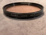 Kenko LBW2 (81A) Camera Filter, 67MM Diameter, Used For Color Warming. Fixed Price $19.95.