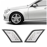 Hecasa Pair Led Side Marker Lights Compatible With 2008-2011 Mercedes-benz. Fixed Price $35.45.