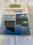 Quantaray 55 Mm Cir. Polarizer Screw-in Filter With Case Made Japan (Q-306). Fixed Price $9.14.