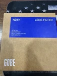 Gobe 58MM ND64 (6 Stop) Lens Filter. Fixed Price $45.00.